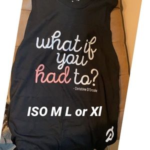 ISO peloton Tank M-XL Christine
